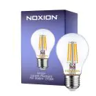 Noxion Lucent Filamento LED E27 Pera Chiara 7W 806lm - 827 Bianco Molto Caldo | Sostitutiva 60W