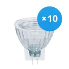 Confezione Multipack 10x Osram Performance Faretti LED Riflettore GU4 MR11 4.2W 345lm 36D - 827 Bianco Molto Caldo | Sostitutiva 35W