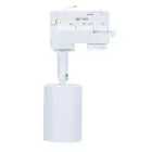 Noxion Luce A Binario 3 Fasi Aluminium Bianca | Adatto per 1x GU10