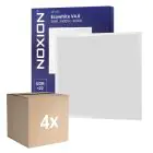 Confezione Multipack 4x Noxion Pannello A LED Ecowhite V4.0 28W 3400lm - 840 Bianco Freddo | 60x60cm - Philips driver