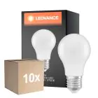 Confezione Multipack 10x Ledvance Classic LED E27 Pera Ghiaccio 4.9W 470lm - 827 Bianco Molto Caldo | Sostitutiva 40W
