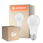 Confezione Multipack 6x Ledvance Classic LED E27 Pera Ghiaccio 14W 1521lm - 827 Bianco Molto Caldo | Dimmerabile - Sostitutiva 100W