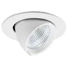 Noxion Faretti LED Forza V2 Aluminium Bianca 36W 4100lm 36D - 930-940-957 CCT | 160mm - Ritaglio 145mm - Miglior Resa Cromatica