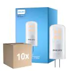 Confezione Multipack 10x Philips CorePro LED Capsula G4 Ghiaccio 2.1W 210lm - 827 Bianco Molto Caldo | Dimmerabile - Sostitutiva 20W