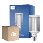 Confezione Multipack 6x Philips TrueForce LED E27 HPL Chiara 28W 3800lm 360D - 830 Luce Calda -  | Sostitutiva 125W