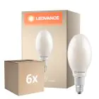 Confezione Multipack 6x Ledvance HQL LED P E27 LED 29.1W 5400lm D - 827 Bianco Molto Caldo | Sostitutiva 125W