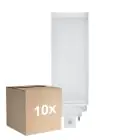 Confezione Multipack 10x Ledvance Dulux-T LED 10W - 830 Luce Calda -  | 4-Pin - Sostitutiva 26W