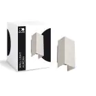 D'Lite Luce Da Parete Aurora Aluminium Bianca Up & Down 6.5W 500lm - 830-840 CCT | IP54