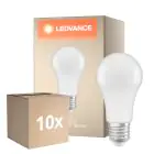 Confezione Multipack 10x Ledvance  Classic LED E27 Pera Ghiaccio 13W 1521lm - 840 Bianco Freddo | Sostitutiva 100W