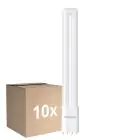 Confezione Multipack 10x Noxion Lucent PL-L LED 11.9W 1450lm - 830 Luce Calda -  | 4-Pin - Sostitutiva 24W