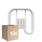 Confezione Multipack 10x Ledvance DULUX-SQ LED 13W - 830 Luce Calda -  | 2-Pin - Sostitutiva 28W