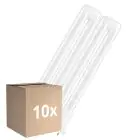 Confezione Multipack 10x Osram Dulux-F LED 12W 1500lm - 840 Bianco Freddo | 4-Pin - Sostitutiva 24W