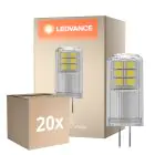 Confezione Multipack 20x Ledvance Performance LED Capsula Chiara G4 2.2W 300lm - 827 Bianco Molto Caldo | Sostitutiva 28W