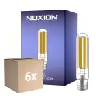 Confezione Multipack 6x Noxion LED HID Tubolare Filamento E40 38W 7500lm - 740 Bianco Freddo | Sostitutiva 125W
