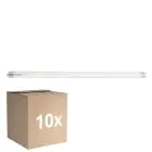 Confezione Multipack 10x Sylvania ToLEDo Superia T8 Tubo LED T8 (EM/Mains) Ultra Efficiency 22.2W 4100lm - 840 Bianco Freddo | 150cm - Sostitutiva 58W