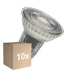 Confezione Multipack 10x Ledvance LED Riflettore GU10 PAR16 6.1W 575lm 36D - 930 Luce Calda -  Luce Calda - | Dimmerabile - Sostitutiva 80W
