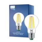 Philips MASTER LED Bulbo Ultra Efficient E27 Pera Chiara 4W 840lm - 840 Bianco Freddo | Sostitutiva 60W