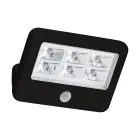 Eglo Luce Da Parete Gavello Nero 840 Bianco Freddo | IP54 - Sensore Di Movimento