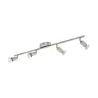 Eglo Luce da soffitto Buzz-LED Acciaio Nichel Satinato 4x2.8W 4x250lm - 830 Luce Calda -  | IP20 - Incl. 4x GU10