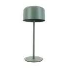 Eglo Lampada Da Tavolo Roccanova Acciaio Verde 2W 270lm - 830 Luce Calda -  | IP44 - Touch Dimmerabile - USB-C