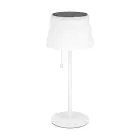 Eglo Lampada Da Tavolo Scordiano Acciaio Bianca 2W 220lm - 830-840-865 CCT | IP44 - USB-C